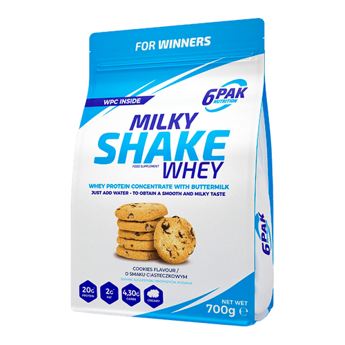 6PAK Milky Shake Whey 700 g