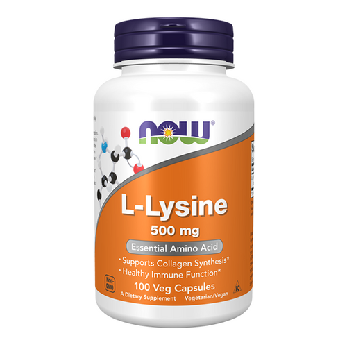 NOW FOODS L-Lysine 500mg 100 caps