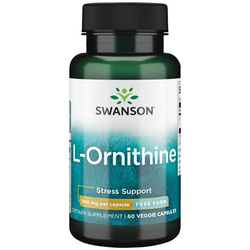 SWANSON L-Ornithine500 mg 60 caps