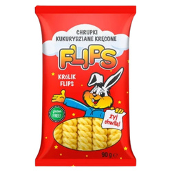 SANTE FLIPS Curly Corn Crisps 90 g