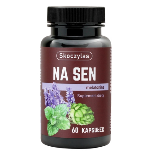 SKOCZYLAS Na Sen - Melatonina Melisa 60 kaps