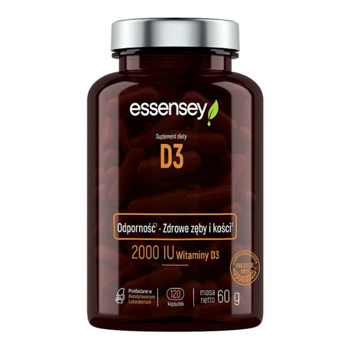 ESSENSEY Vitamin D3 120 caps