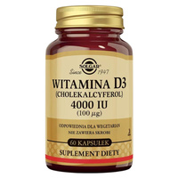 SOLGAR Vitamin D3 4000 IU 60 caps