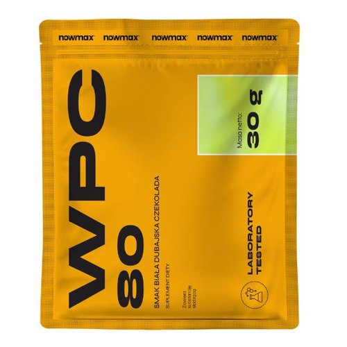 5x nowmax® WPC 80 Whey Protein Concentrate 30 g