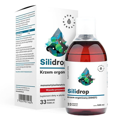 AURA HERBALS Silidrop Organic Silicon MMST 500 ml