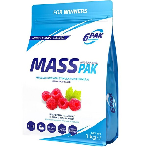 6PAK Mass Pak 1000 g