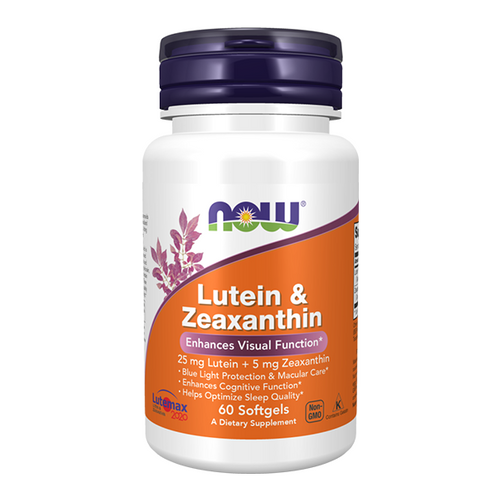 NOW Foods Lutein & Zeaxantin - 60 caps.