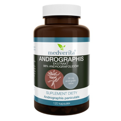 MEDVERITA Andrographis 98% Andrographolids 120 caps