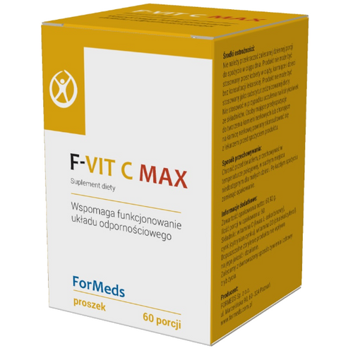 FORMEDS F-VIT C MAX Vitamin D3 + Zinc 61,9 g/60 servings