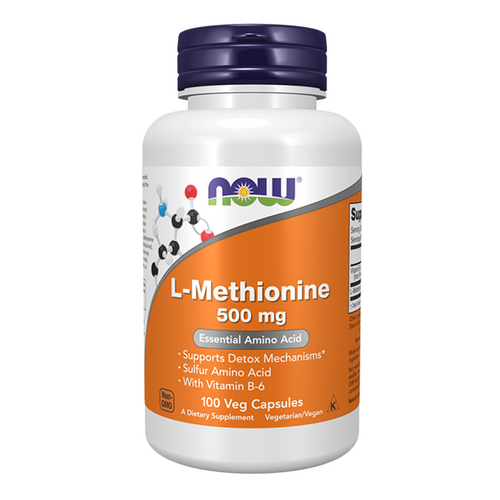 NOW FOODS L-Methionine 500mg 100 kaps