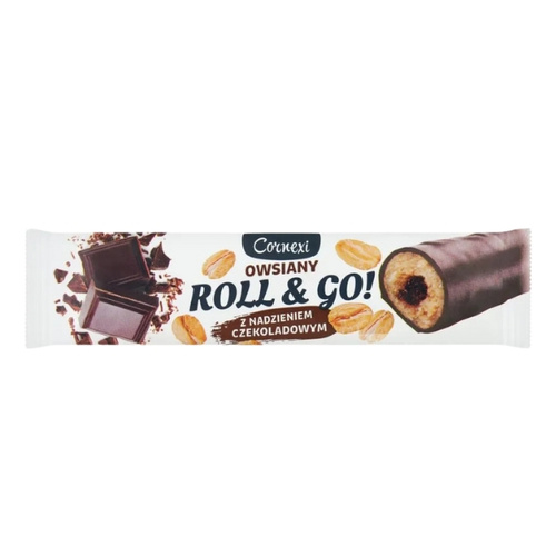 32x CORNEXI ROLL & GO Oat Bar with Chocolate Filling 30 g