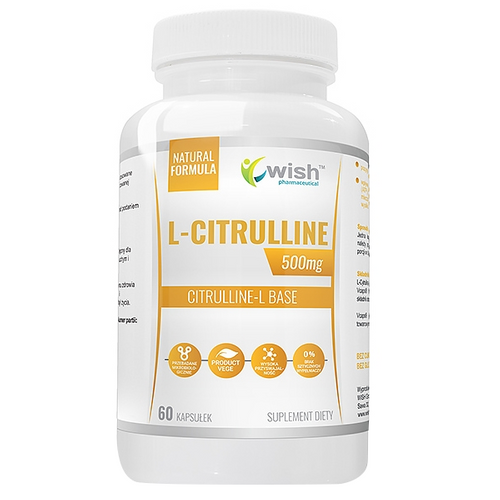 WISH L-Citrulline 500mg 60 vcaps