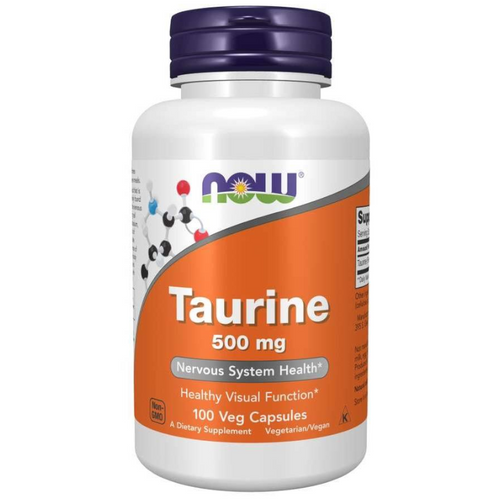 NOW FOODS Taurine 500mg 100 caps