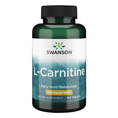 SWANSON L-carnitine 500mg 30 tabl