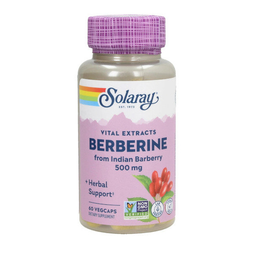 SOLARAY Berberine 500mg 60 vcaps