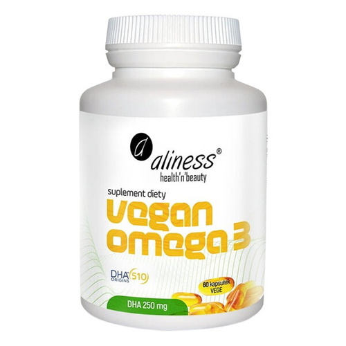 ALINESS Vegan Omega 3 DHA 250 mg 60 vkaps