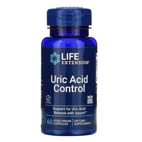 LIFE EXTENSION Uric Acid Control 60 vcaps