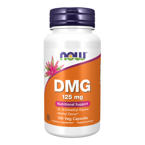 NOW FOODS DMG (N-Dimetyloglicyna) 125mg 100 vcaps