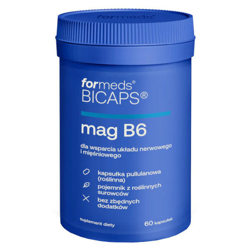 BICAPS MAG B6 Magnesium Citrate + B6 60 caps