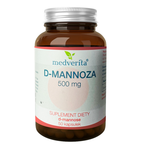 MEDVERITA D-mannoza 500 mg 50 caps
