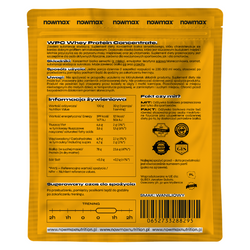 10x nowmax® WPC 80 Whey Protein Concentrate 30 g