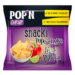 SANTE POP'N CHRUP Popcorn Snacks Pepper + Lime 35 g