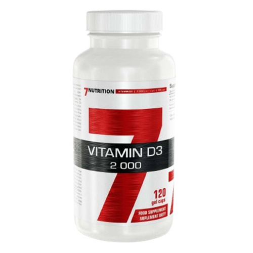 7NUTRITION Vitamin D3 2000 120 caps