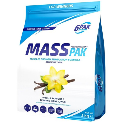 6PAK Mass Pak 3000 g