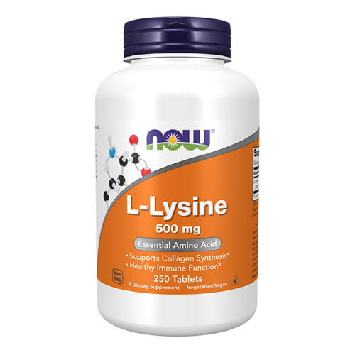 NOW FOODS L-LYSINE 500 mg 250 tab