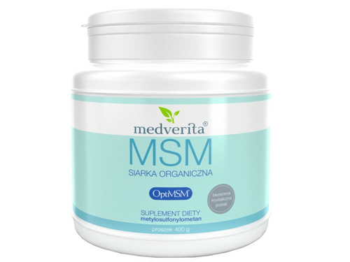 MEDVERITA MSM Organic sulfur OptiMSM 400 g