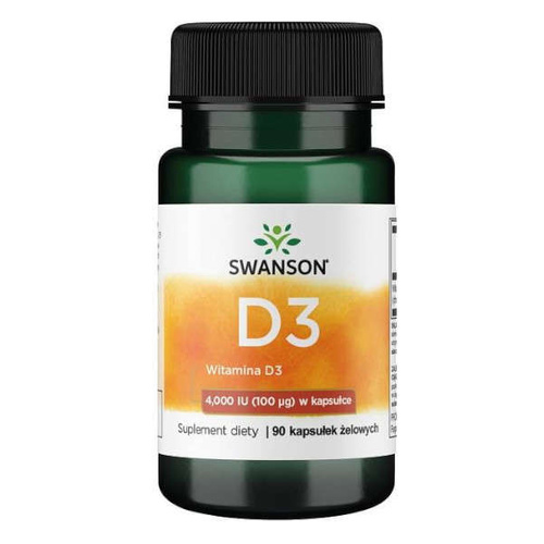 SWANSON Vitamin D-3 4000IU 90 Softgels