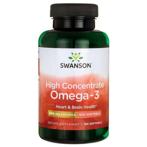  SWANSON High Concentrate Omega 3 120 caps