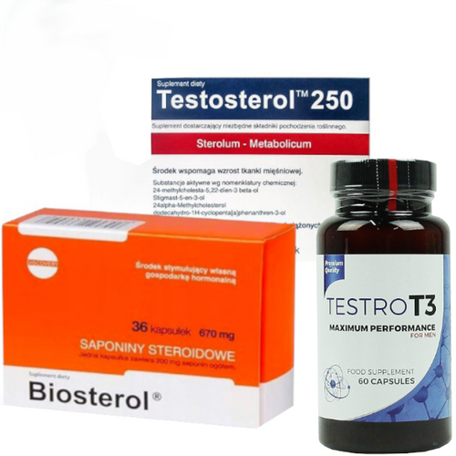 MEGABOL TESTOSTEROL + BIOSTEROL LEGALNE STERYDY !