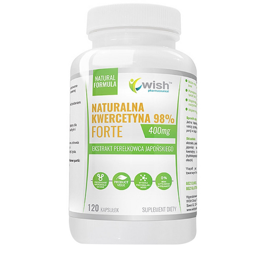 WISH Natural Quercetin 98% 400mg Forte 120 caps