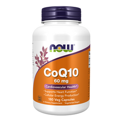 NOW FOODS Coenzyme Q10 60mg 180 vcaps
