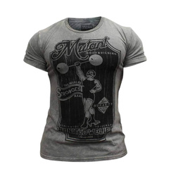 MUTANT SPORTSWEAR Vintage Mutant Bodybuilding Tee (Gray)