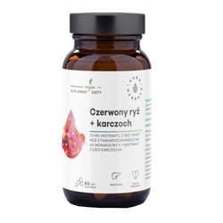 AURA HERBALS Czerwony Ryż + Karczoch 60 kaps