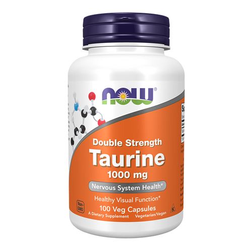 NOW FOODS Taurine - Tauryna 1000 mg 100 caps