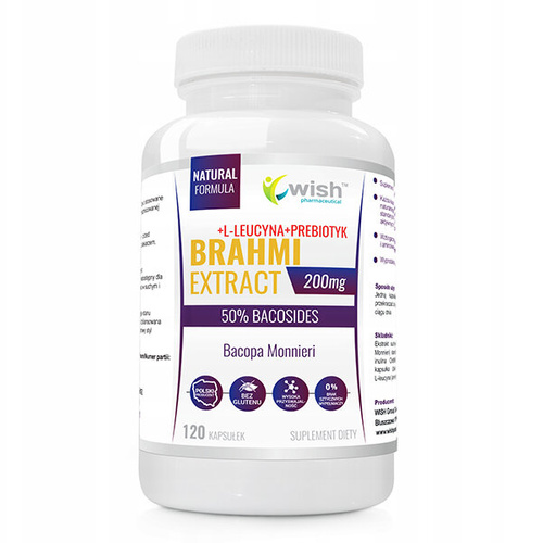 WISH Brahmi Extract 200mg 120 caps