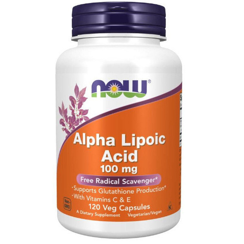 NOW FOODS Alpha Lipoic Acid 100mg 120 vkaps