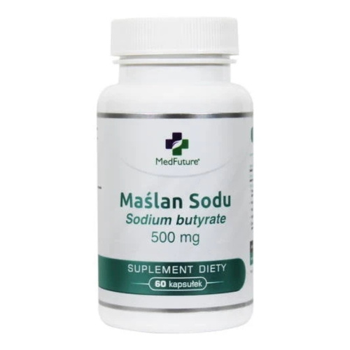 MEDFUTURE Sodium Butyrate 500mg 60 caps.