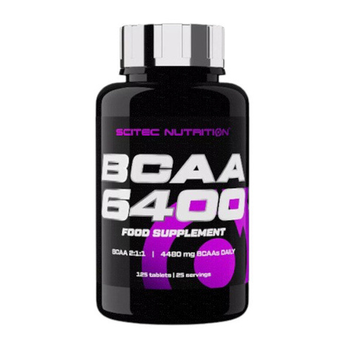 SCITEC BCAA 6400 125 tabs