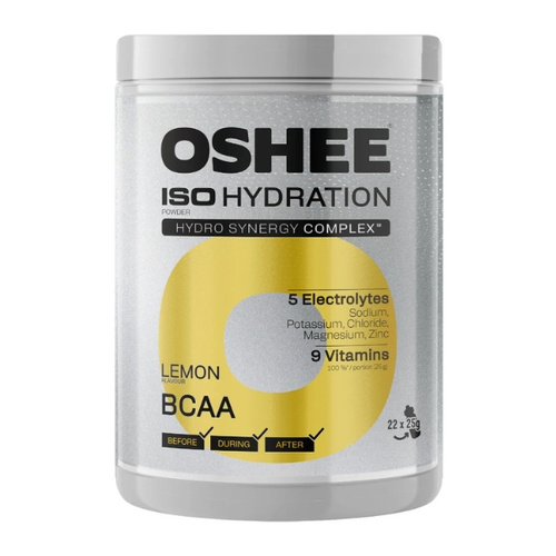 OSHEE ISO Hydration Powder Jar + BCAA 550 g