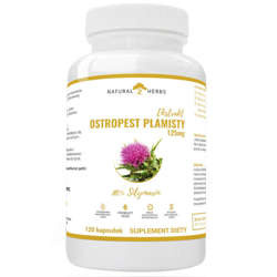 NATURAL HERBS Milk Thistle Extract 125mg 120 caps