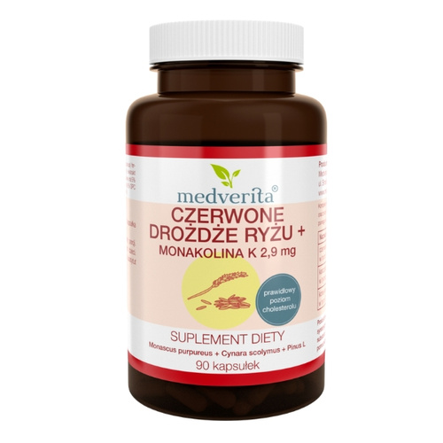 MEDVERITA Red Yeast Rice+ 90 caps