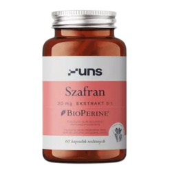 UNS Saffron + Bioperine 60 caps