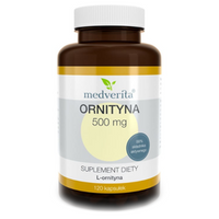 MEDVERITA Ornityna 500 mg 120 kaps