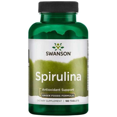 SWANSON Spirulina 500 mg 180 tab