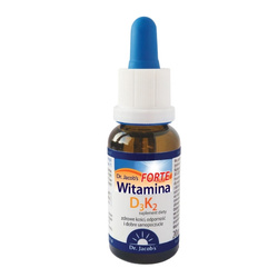 DR. JACOB'S Vitamin D3 + K2 Forte 20 ml