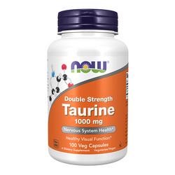 NOW FOODS Taurine - Tauryna 1000 mg 100 caps